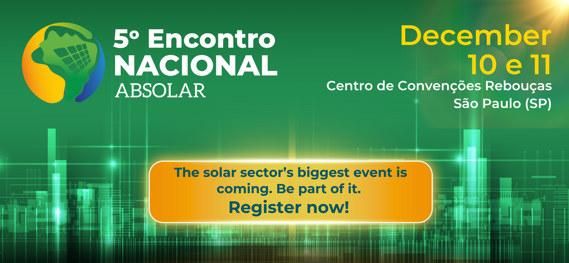 Vem aí o 5º Encontro Nacional ABSOLAR