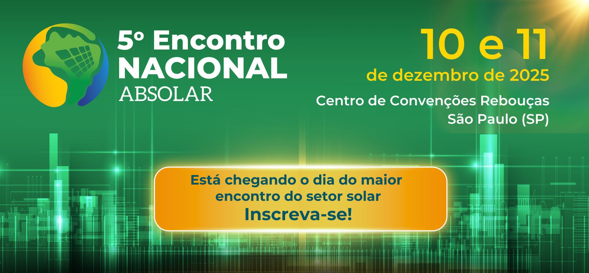 Vem aí o 5º Encontro Nacional ABSOLAR